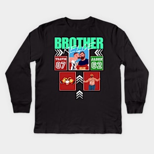 Jason Kelce x Travis Kelce Kids Long Sleeve T-Shirt